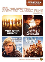 TCM GREATEST CLASSIC FILMS : WESTERN ADVENTURES (JEREMIAH JOHNSON / TRAIN ROBBERS / WILD BUNCH / MCC