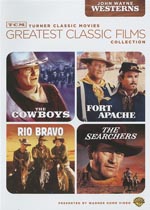 TCM GREATEST CLASSIC FILMS : JOHN WAYNE WESTERNS (SEARCHERS / FORT APACHE(ENG ONLY) / RIO BRAVO / CO