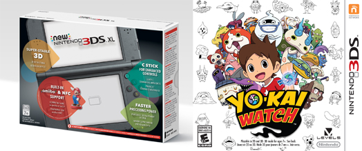 Nintendo 3DS et YoKai Wath