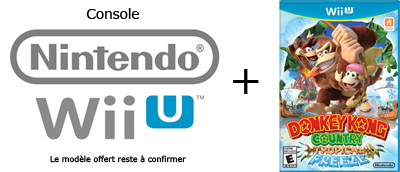 Nintendo Wii U et Donkey Kong Tropical Freeze